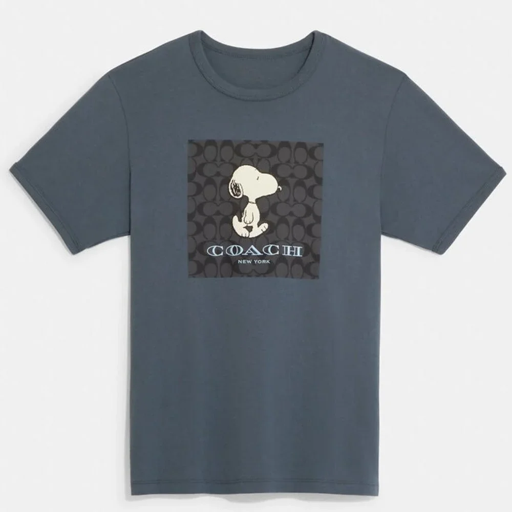 Coach X Peanuts Signature Snoopy T-Shirt XXL